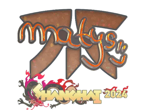 Sticker | MATYS (Glitter) | Shanghai 2024