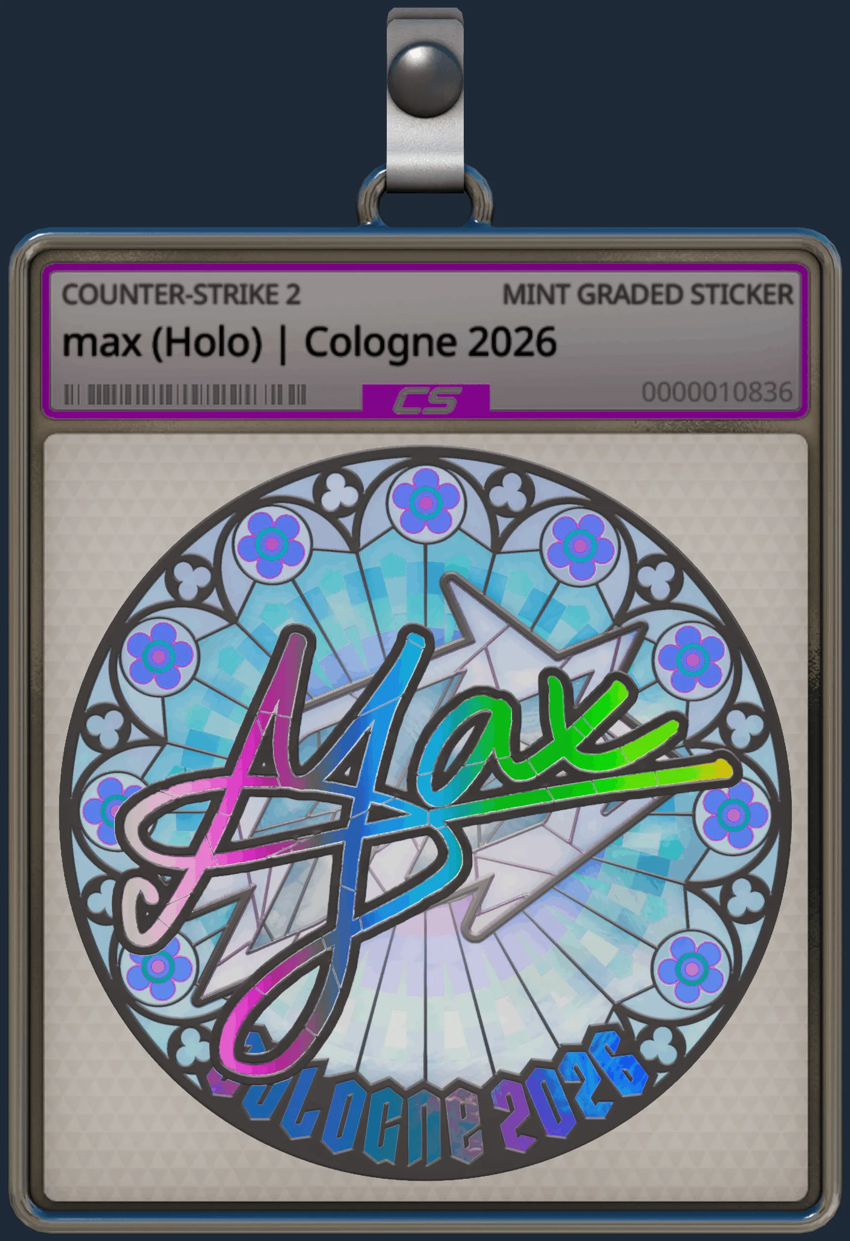 Sticker | max (Holo) | Cologne 2026