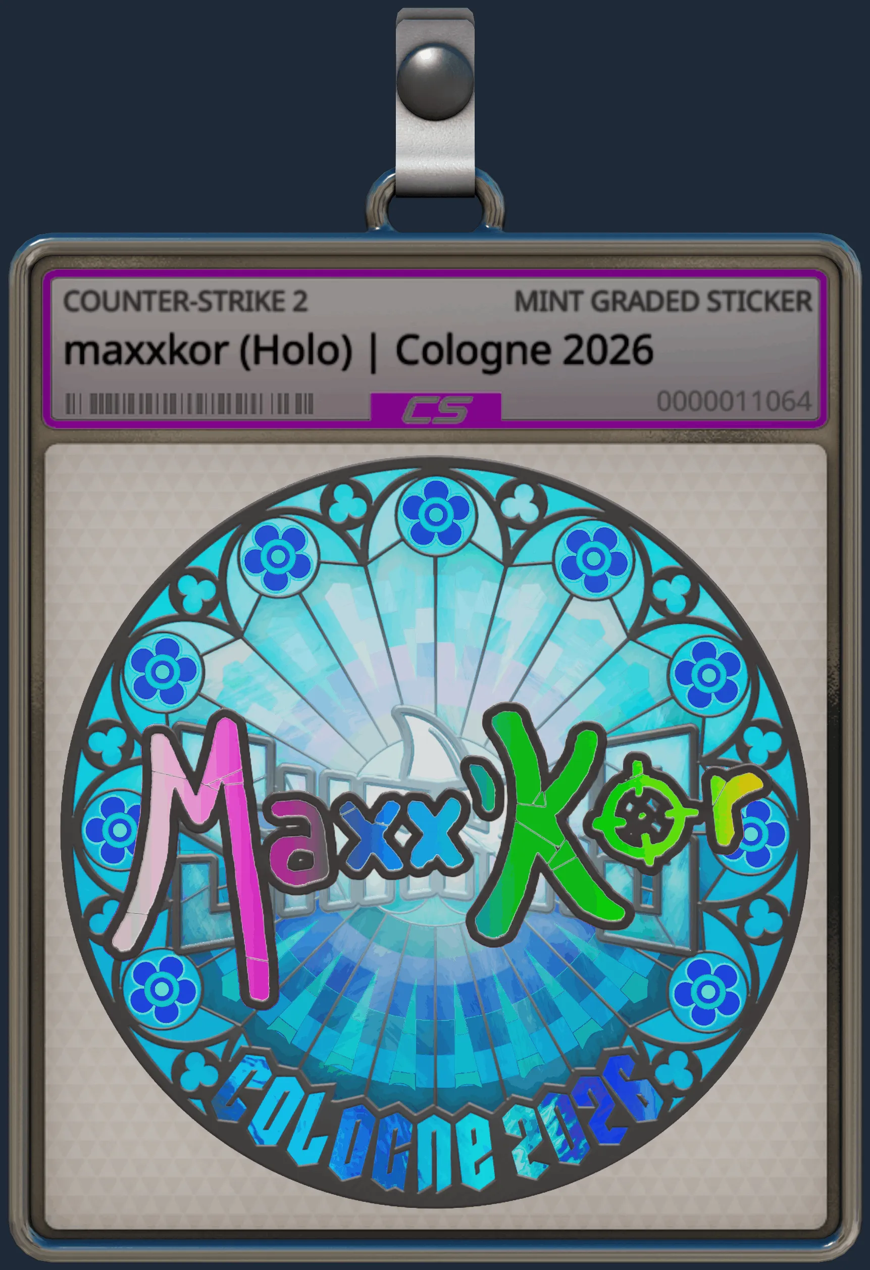 Sticker | maxxkor (Holo) | Cologne 2026