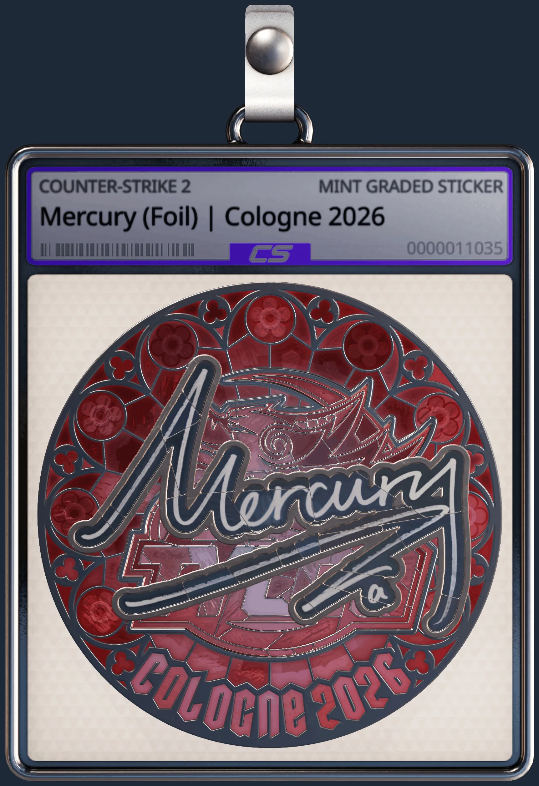 Sticker | Mercury (Foil) | Cologne 2026