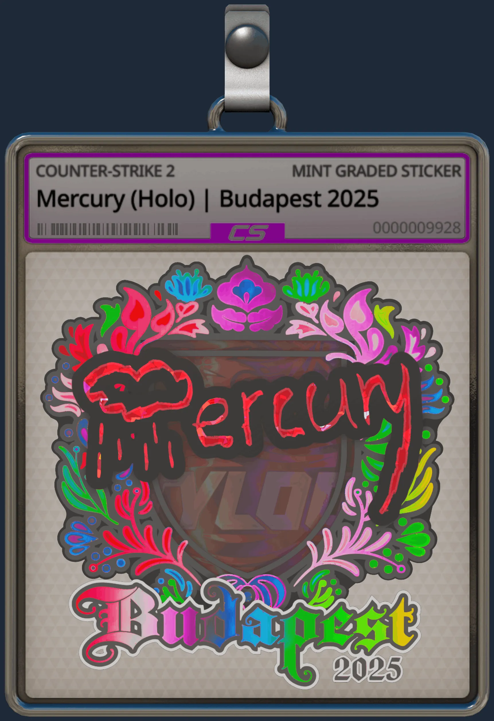 Sticker | Mercury (Holo) | Budapest 2025
