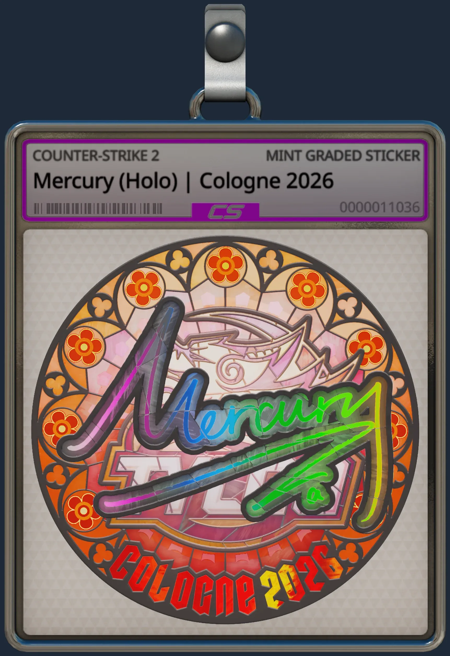 Sticker | Mercury (Holo) | Cologne 2026 Sticker | Mercury (Holo) | Cologne 2026