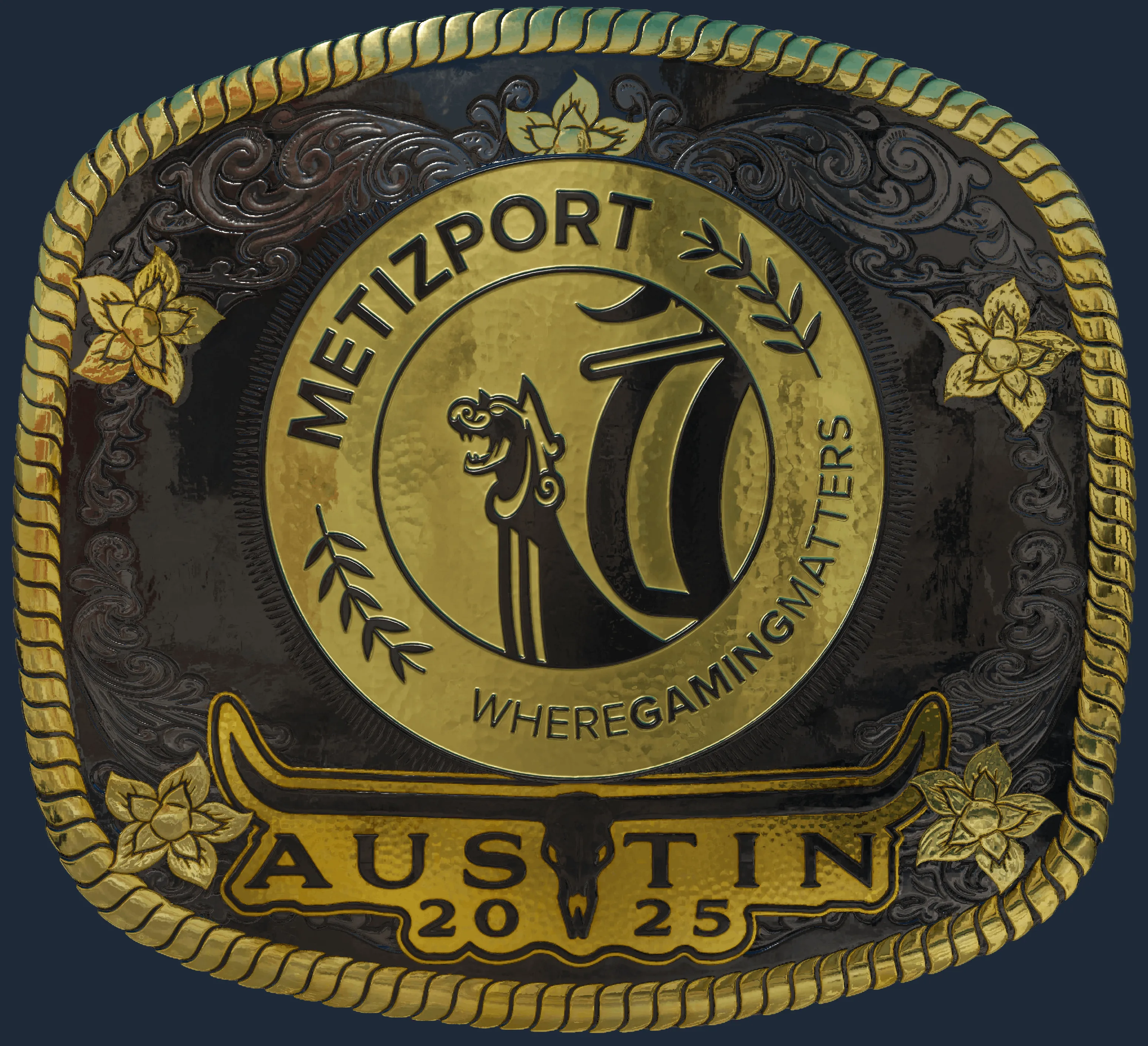 Sticker | Metizport (Gold) | Austin 2025
