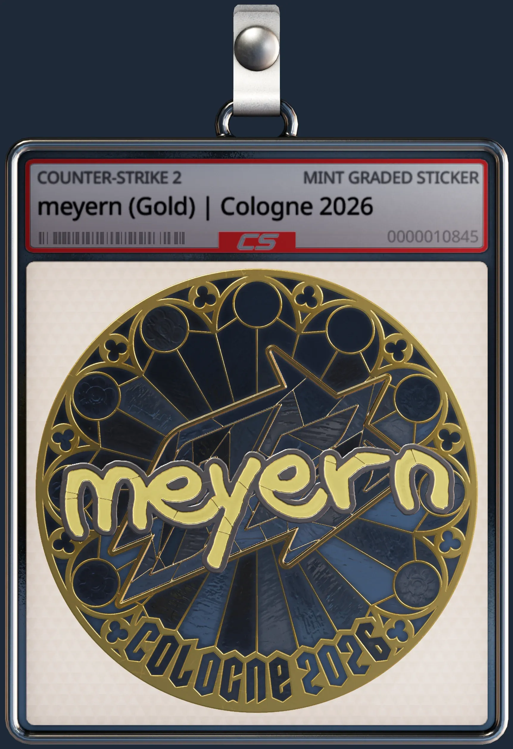 Sticker | meyern (Gold) | Cologne 2026
