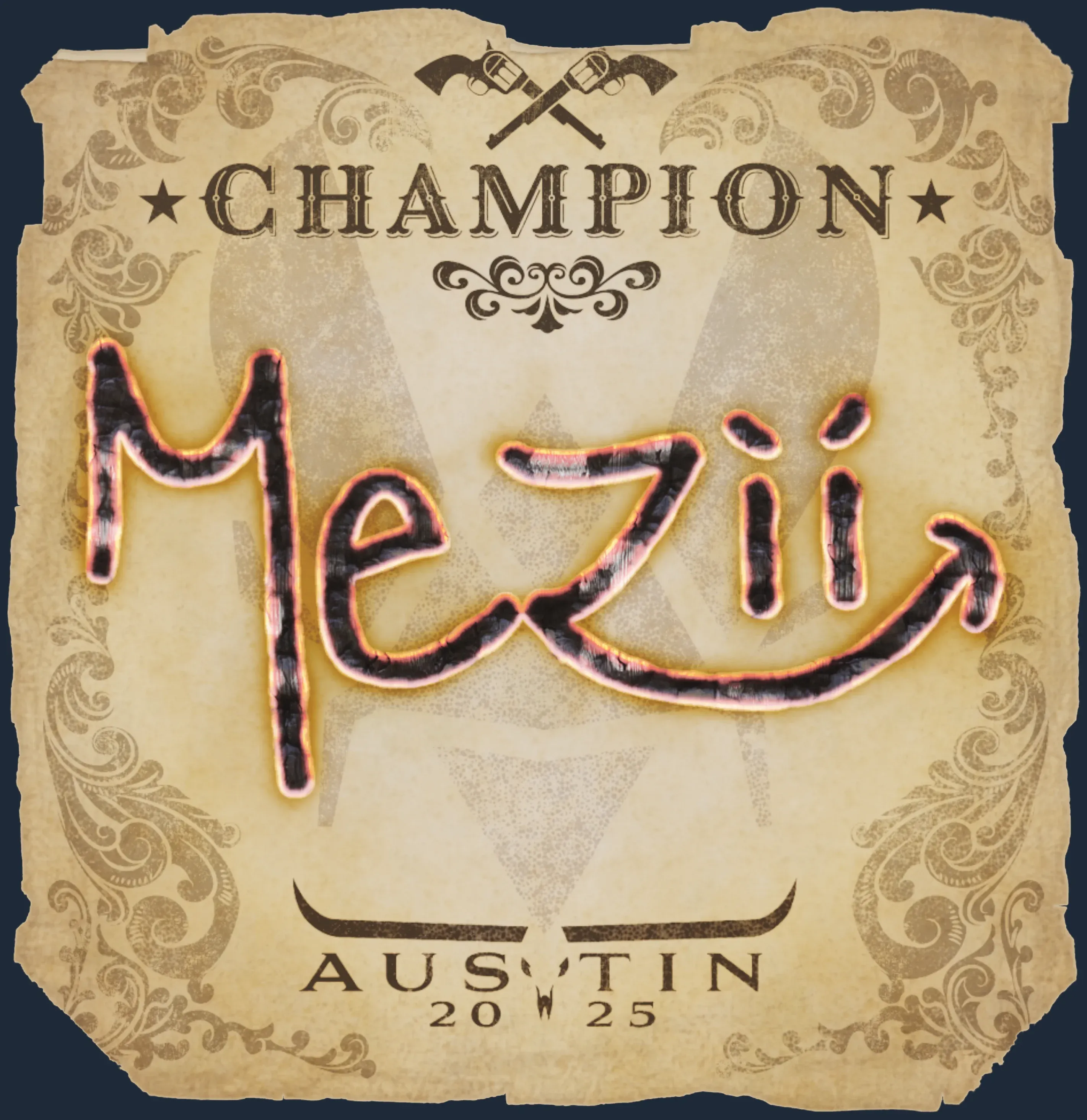 Sticker | mezii (Champion) | Austin 2025