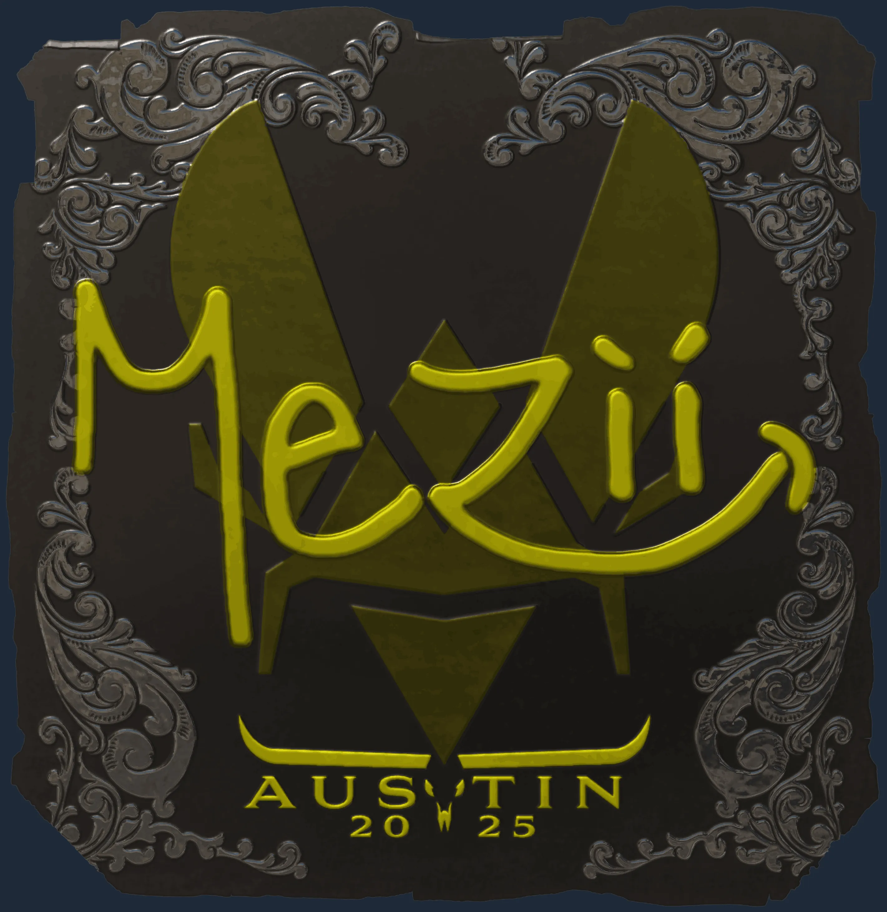 Sticker | mezii (Foil) | Austin 2025