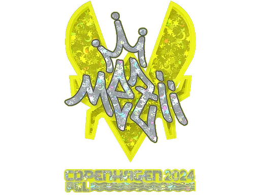Sticker | mezii (Glitter) | Copenhagen 2024