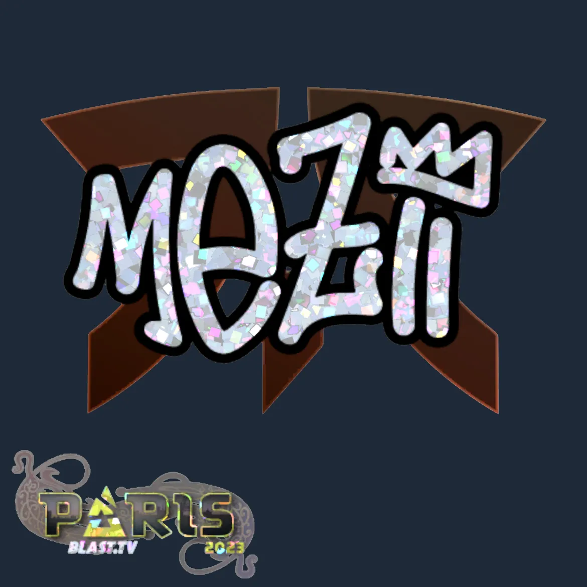 Sticker | mezii (Glitter) | Paris 2023