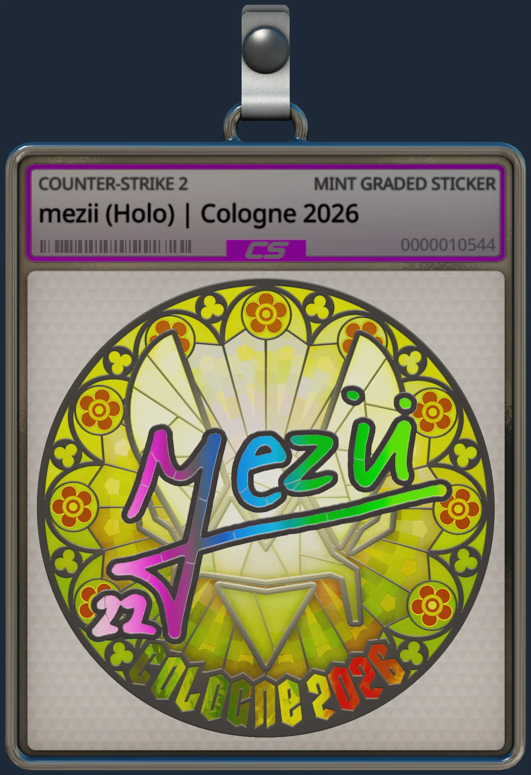 Sticker | mezii (Holo) | Cologne 2026