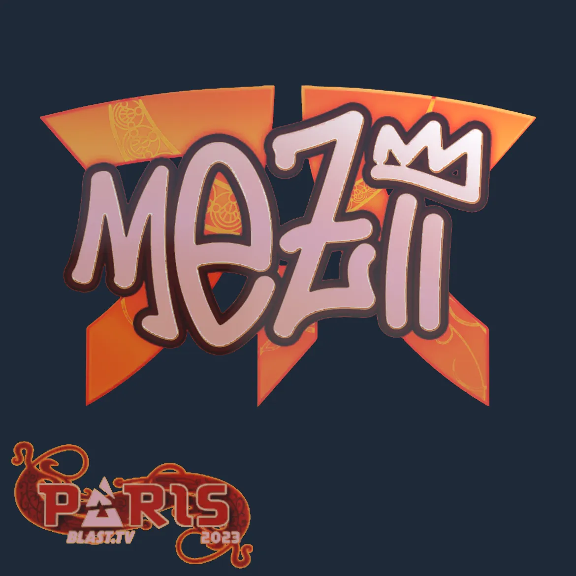 Sticker | mezii (Holo) | Paris 2023