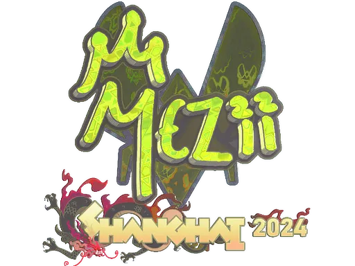Sticker | mezii (Holo) | Shanghai 2024