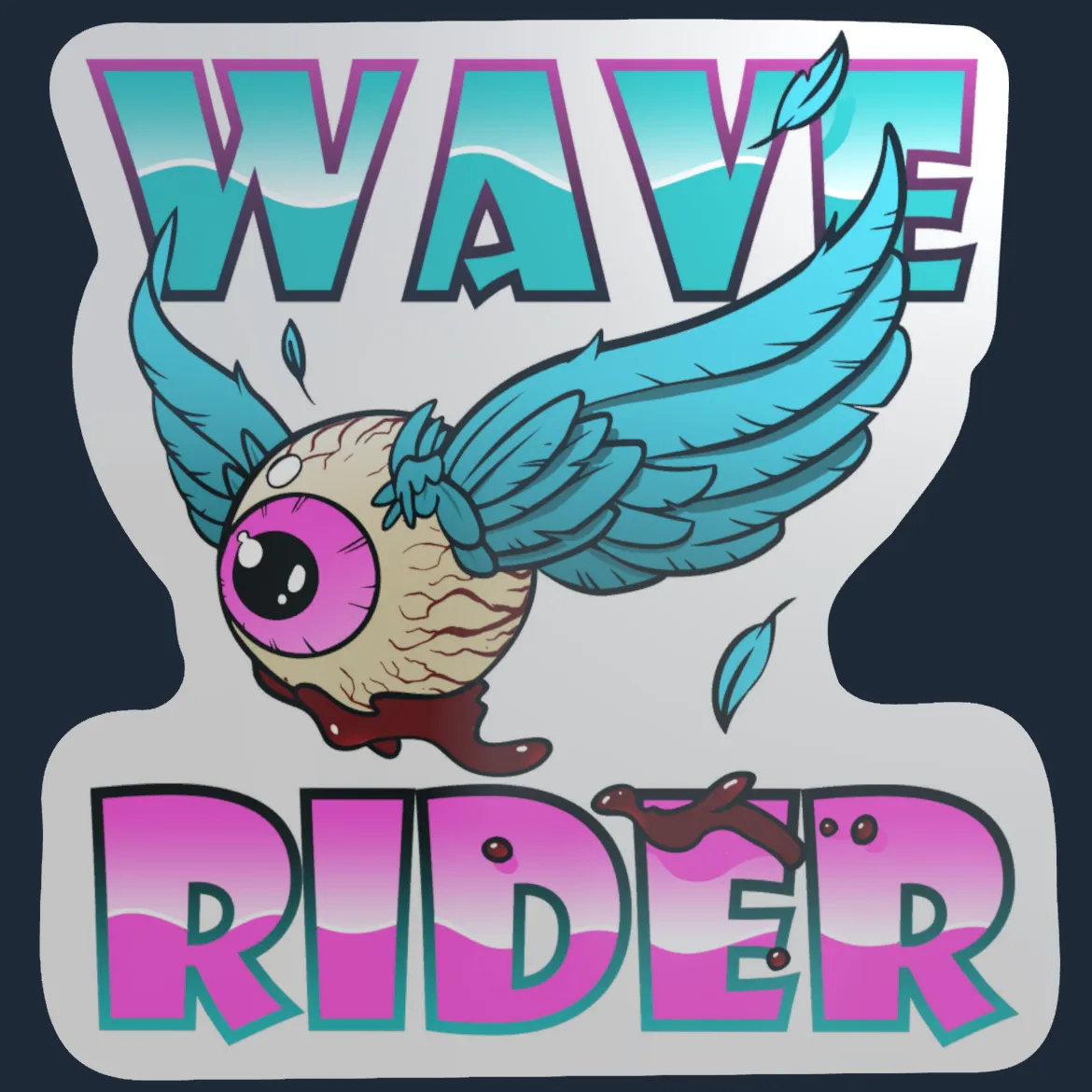 Sticker | Miami Wave Rider