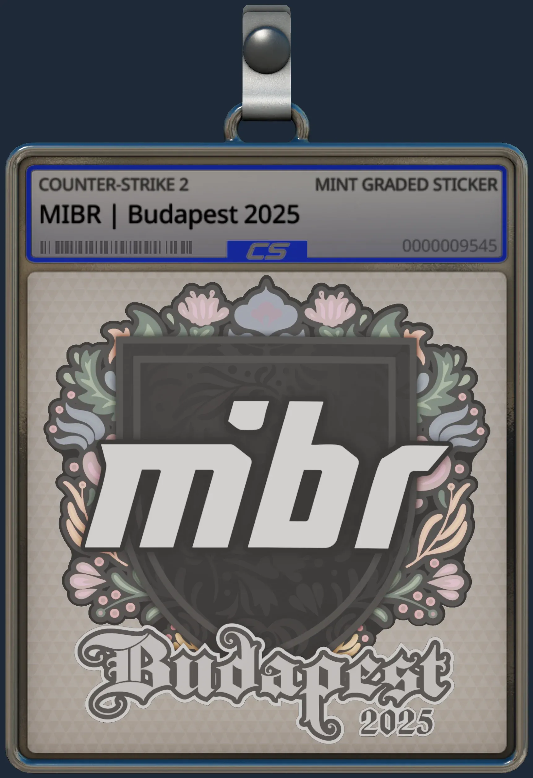Sticker | MIBR | Budapest 2025