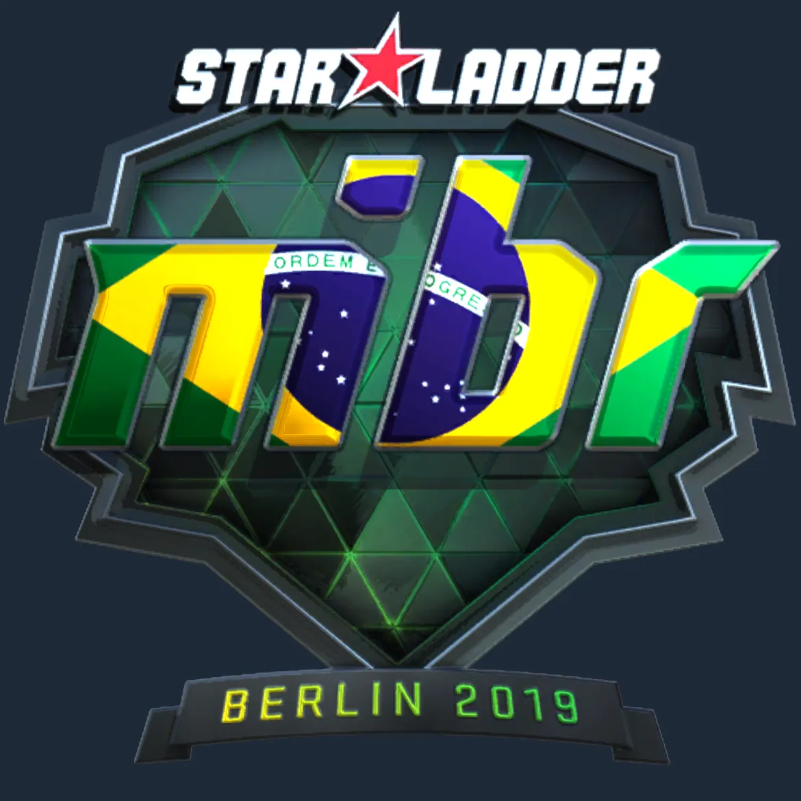 Sticker | MIBR (Foil) | Berlin 2019