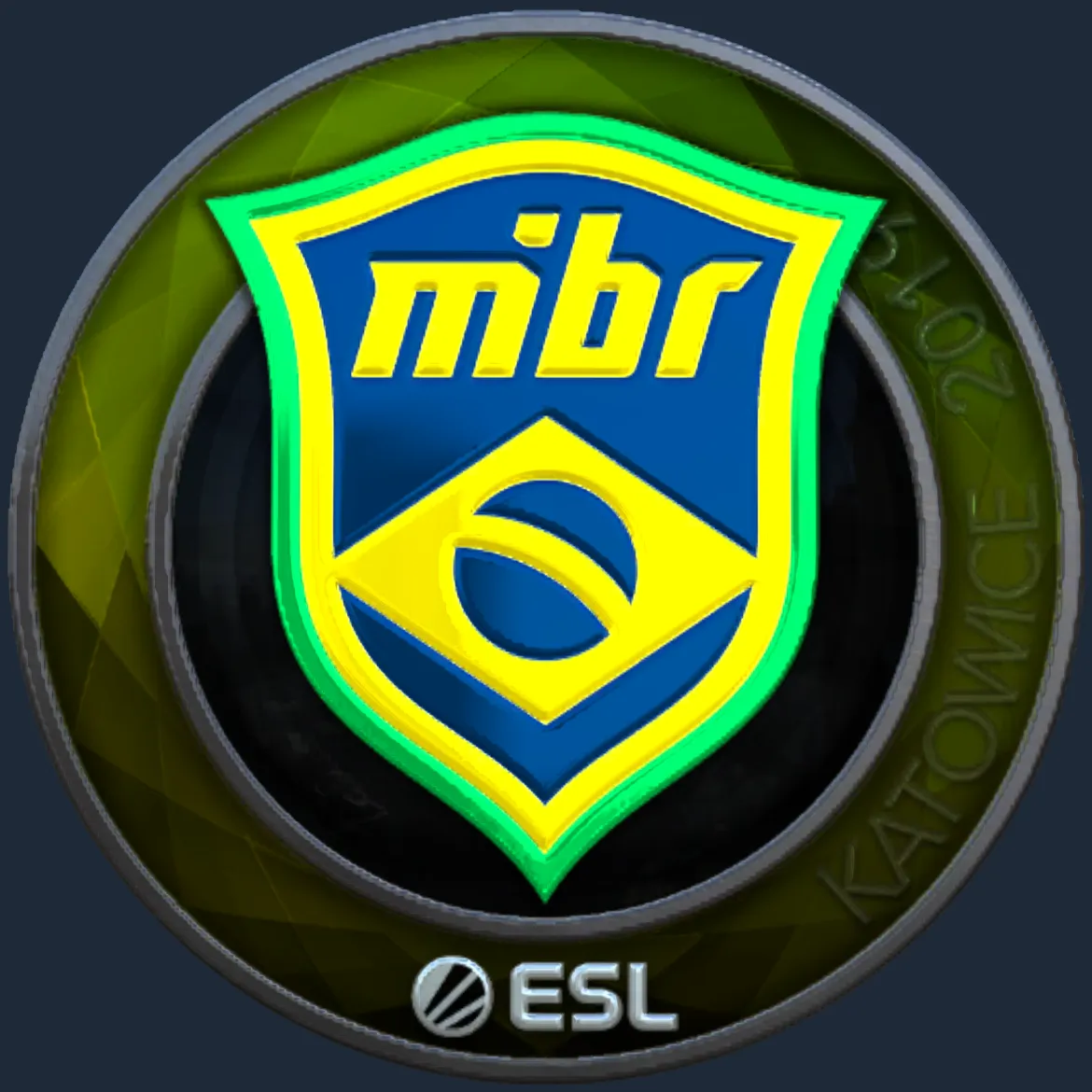 Sticker | MIBR (Foil) | Katowice 2019