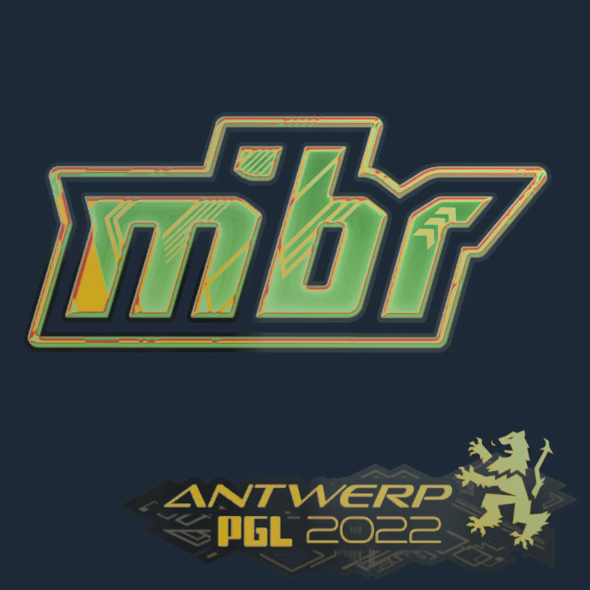 Sticker | MIBR (Holo) | Antwerp 2022