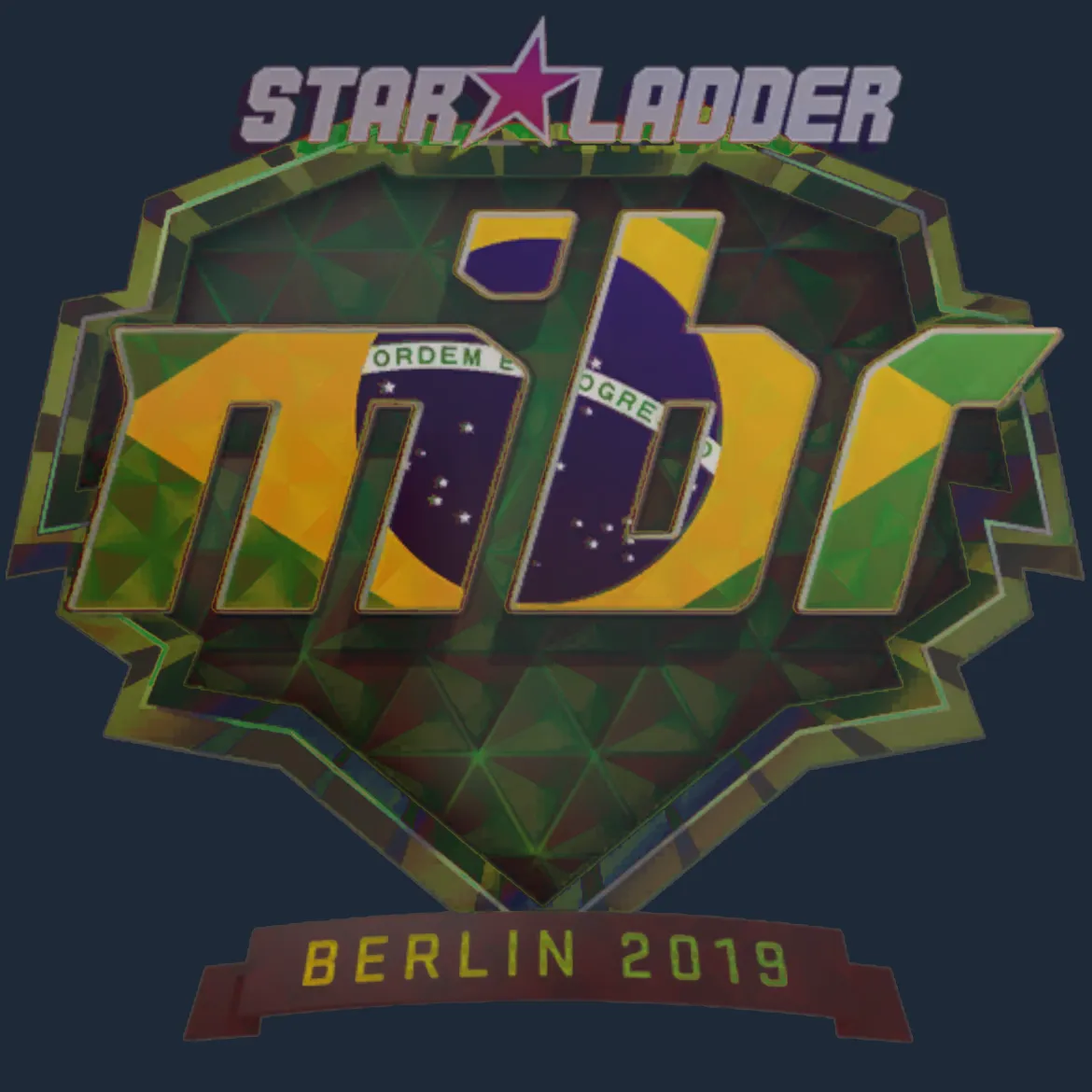 Sticker | MIBR (Holo) | Berlin 2019