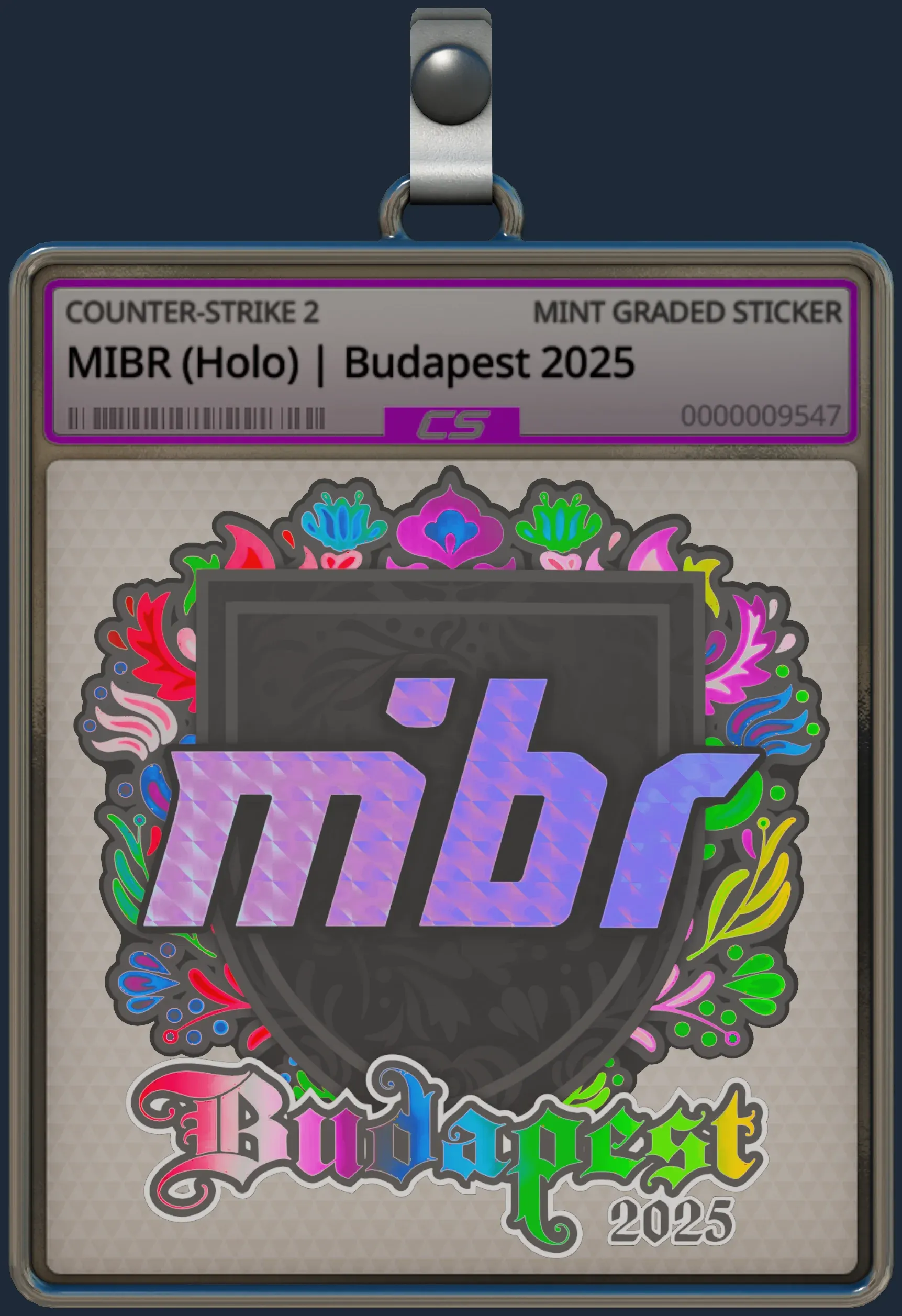 Sticker | MIBR (Holo) | Budapest 2025