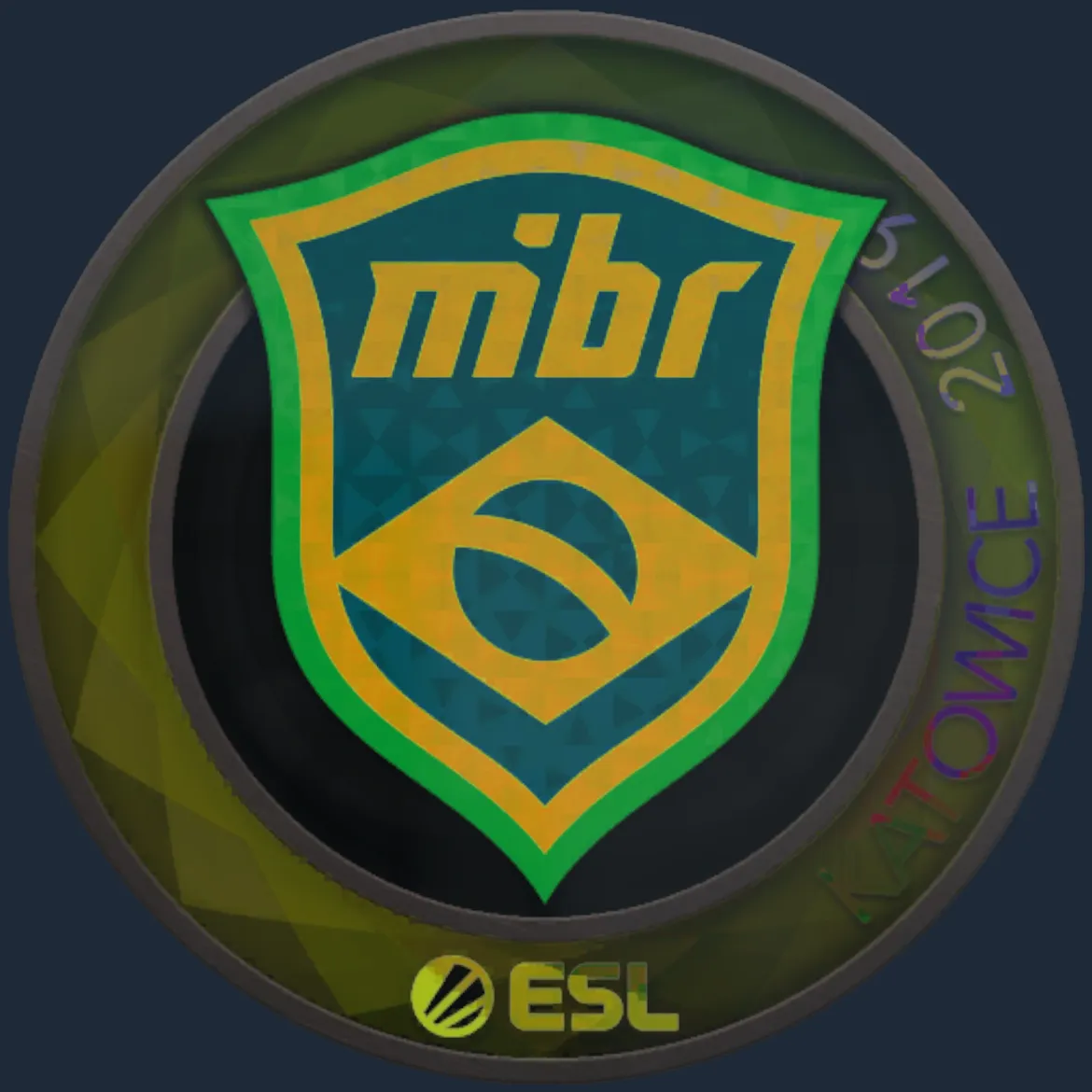 Sticker | MIBR (Holo) | Katowice 2019