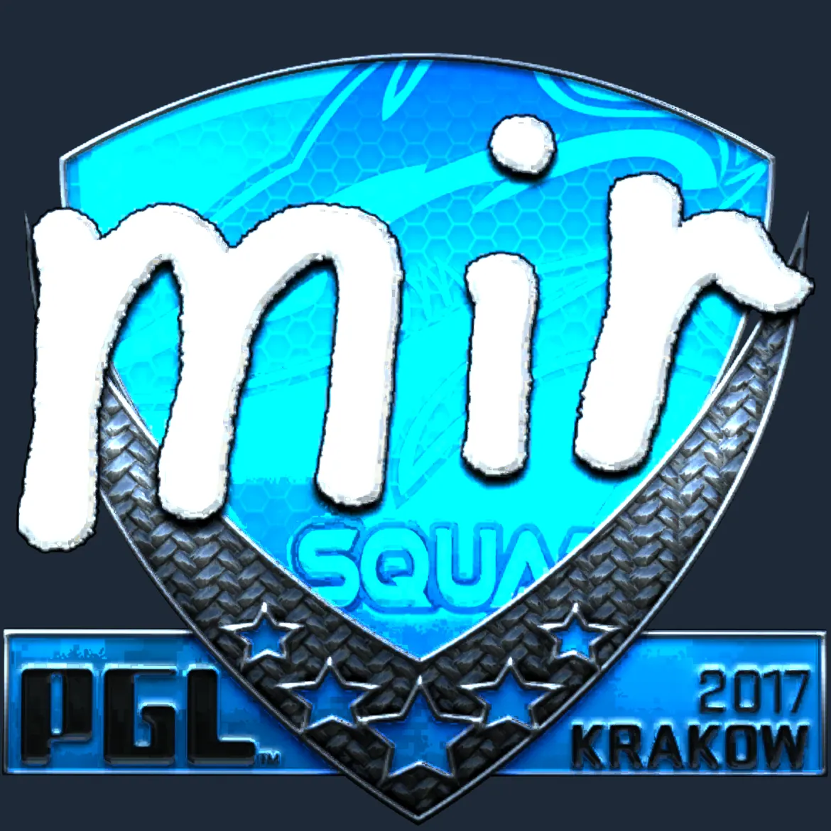 Sticker | mir (Foil) | Krakow 2017