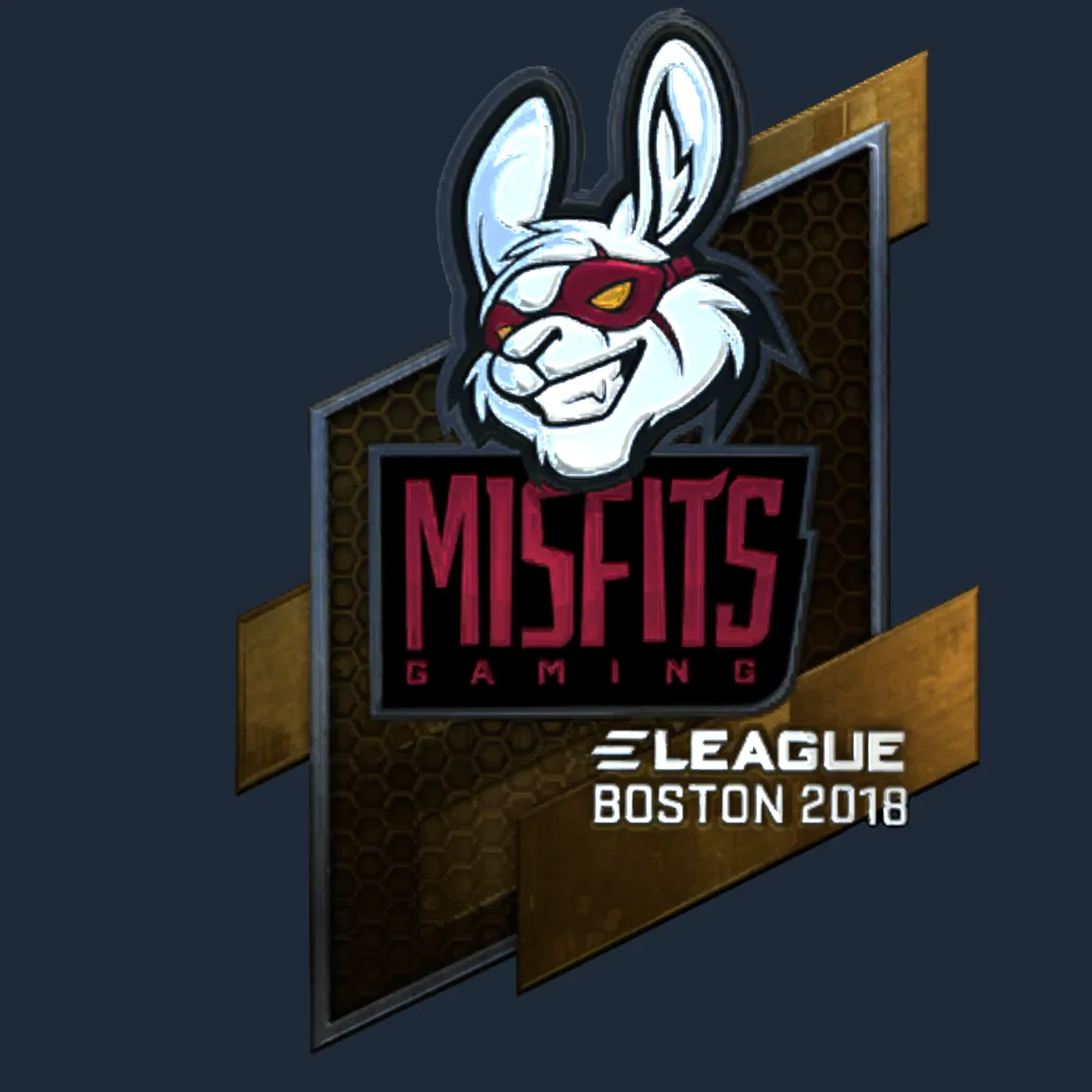 Sticker | Misfits Gaming (Foil) | Boston 2018