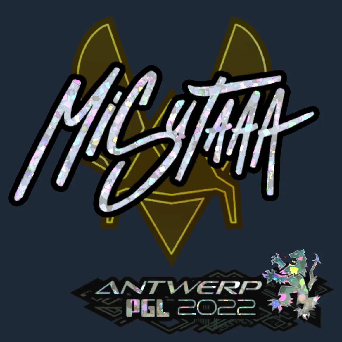 Sticker | misutaaa (Glitter) | Antwerp 2022
