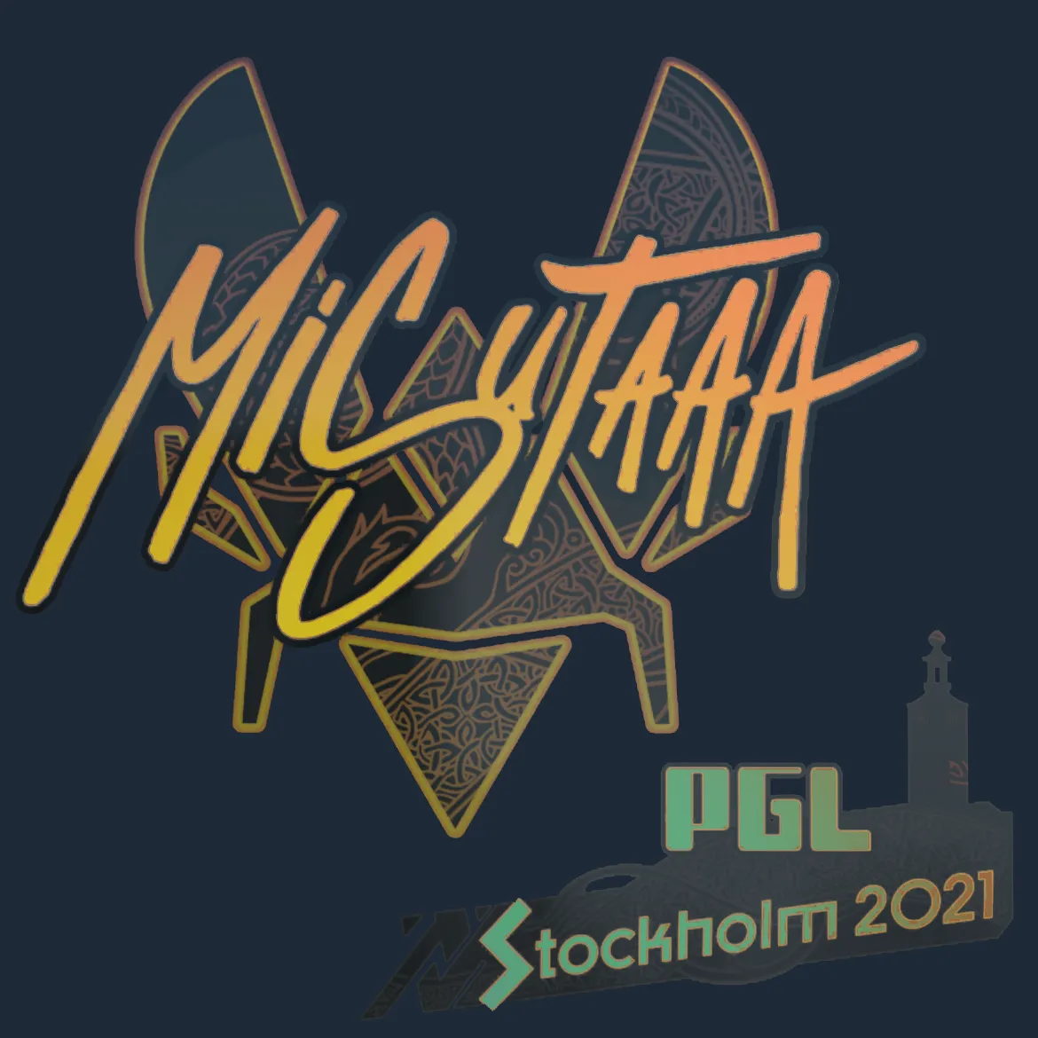 Sticker | misutaaa (Holo) | Stockholm 2021