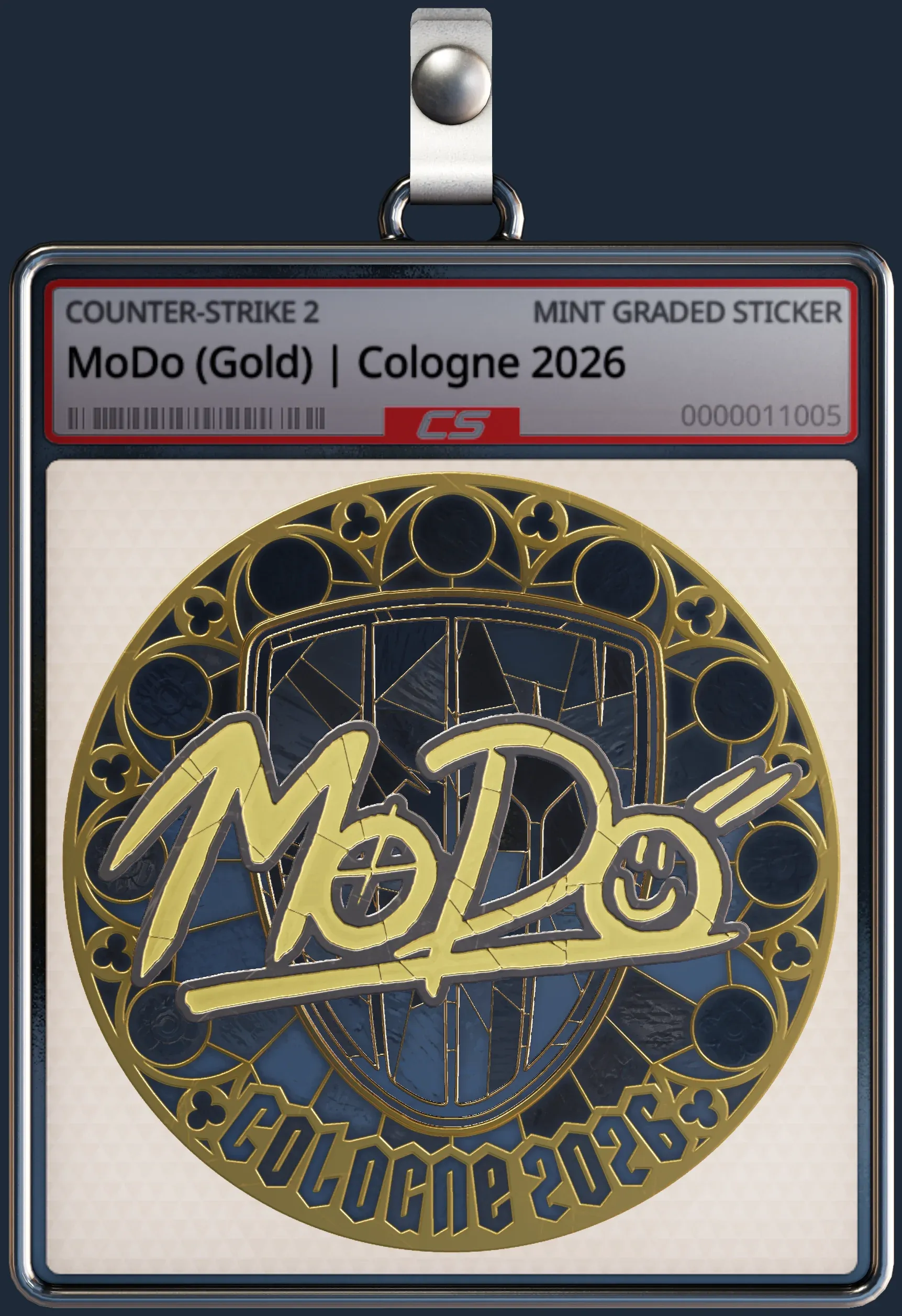 Sticker | MoDo (Gold) | Cologne 2026