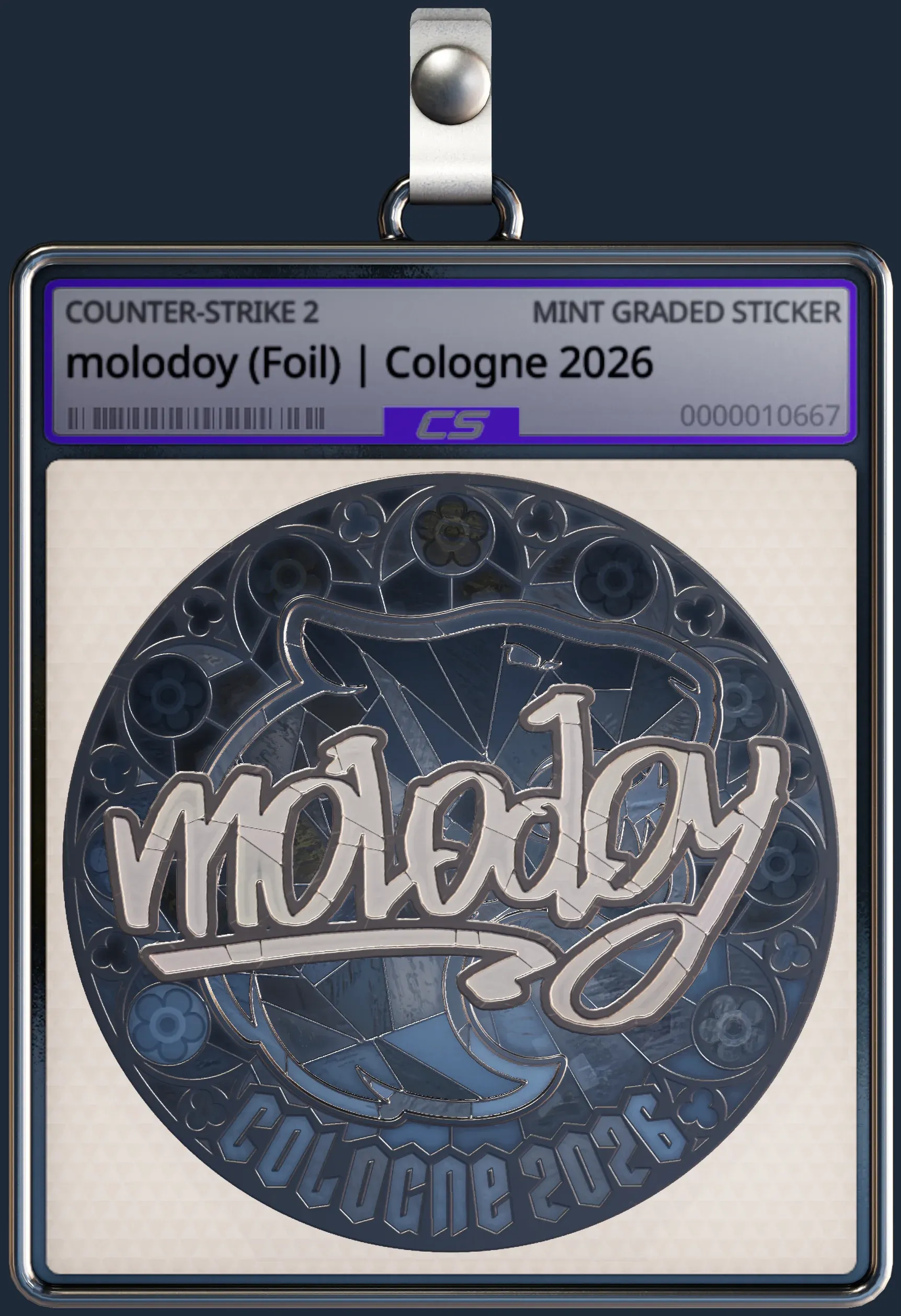 Sticker | molodoy (Foil) | Cologne 2026