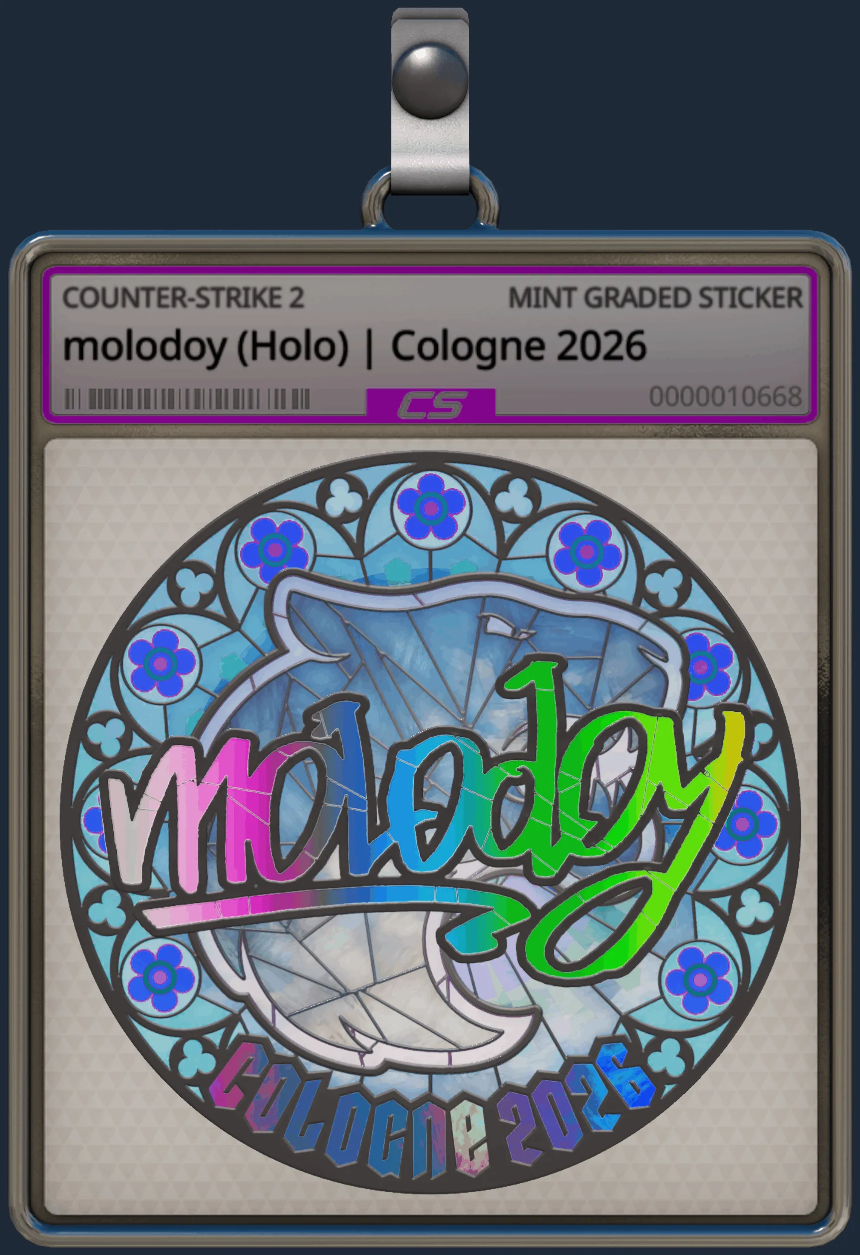 Sticker | molodoy (Holo) | Cologne 2026