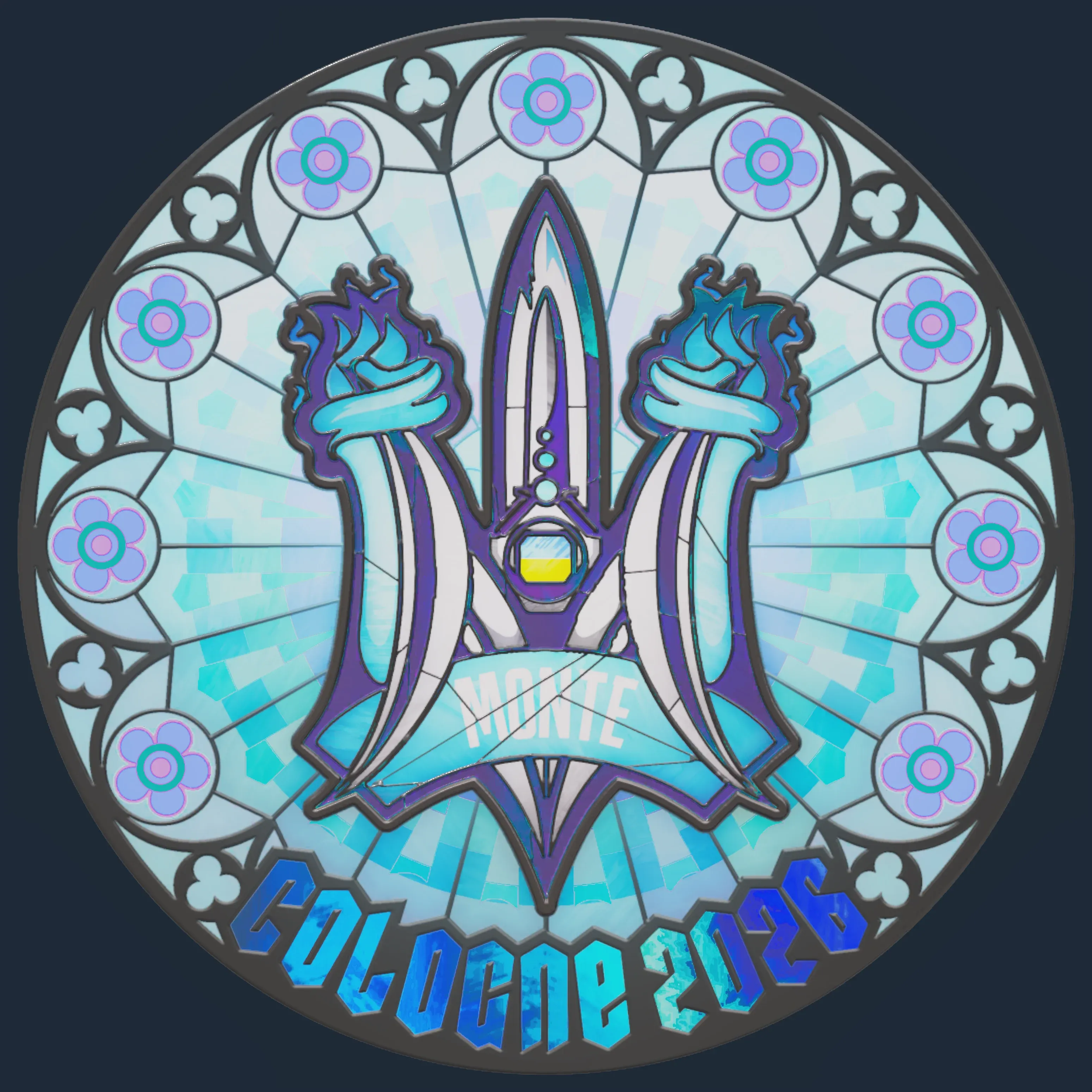 Sticker | Monte (Holo) | Cologne 2026 Sticker | Monte (Holo) | Cologne 2026