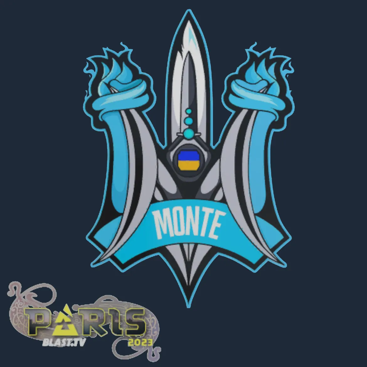 Sticker | Monte | Paris 2023