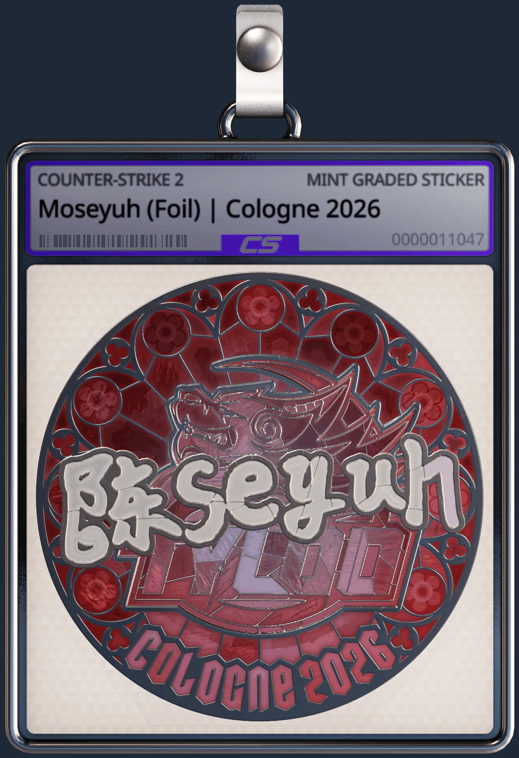 Sticker | Moseyuh (Foil) | Cologne 2026 Sticker | Moseyuh (Foil) | Cologne 2026
