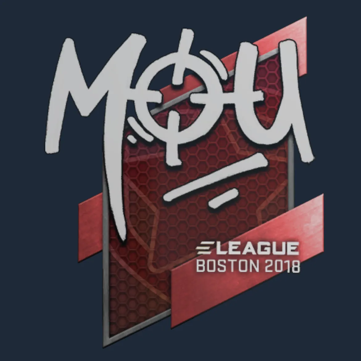 Sticker | mou | Boston 2018