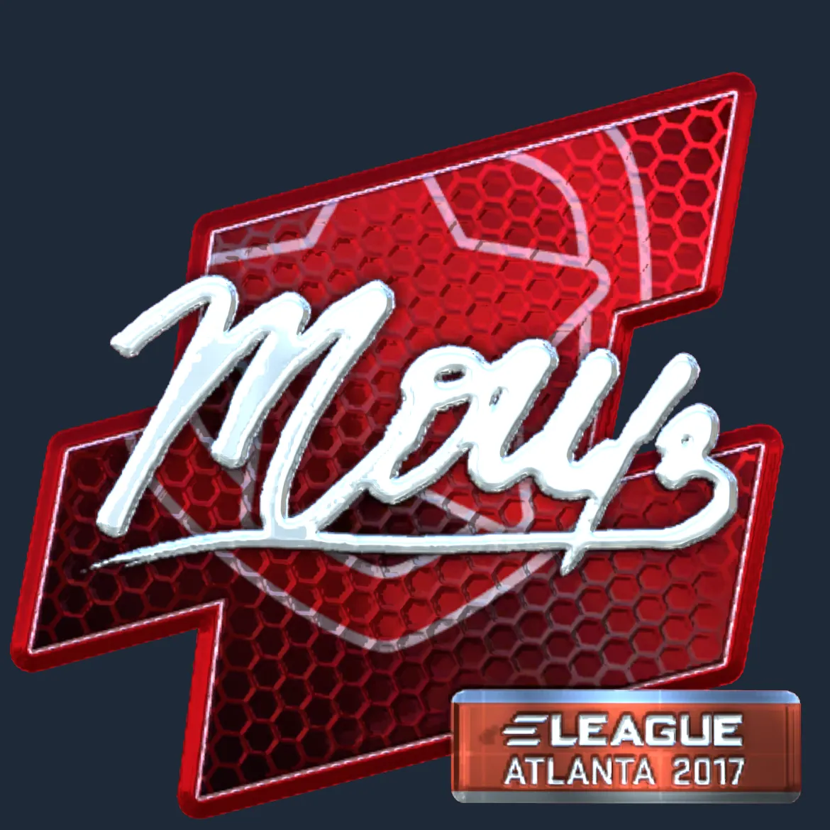 Sticker | mou (Foil) | Atlanta 2017