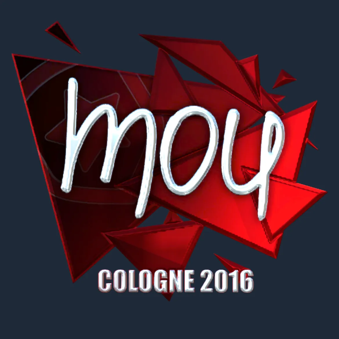 Sticker | mou (Foil) | Cologne 2016