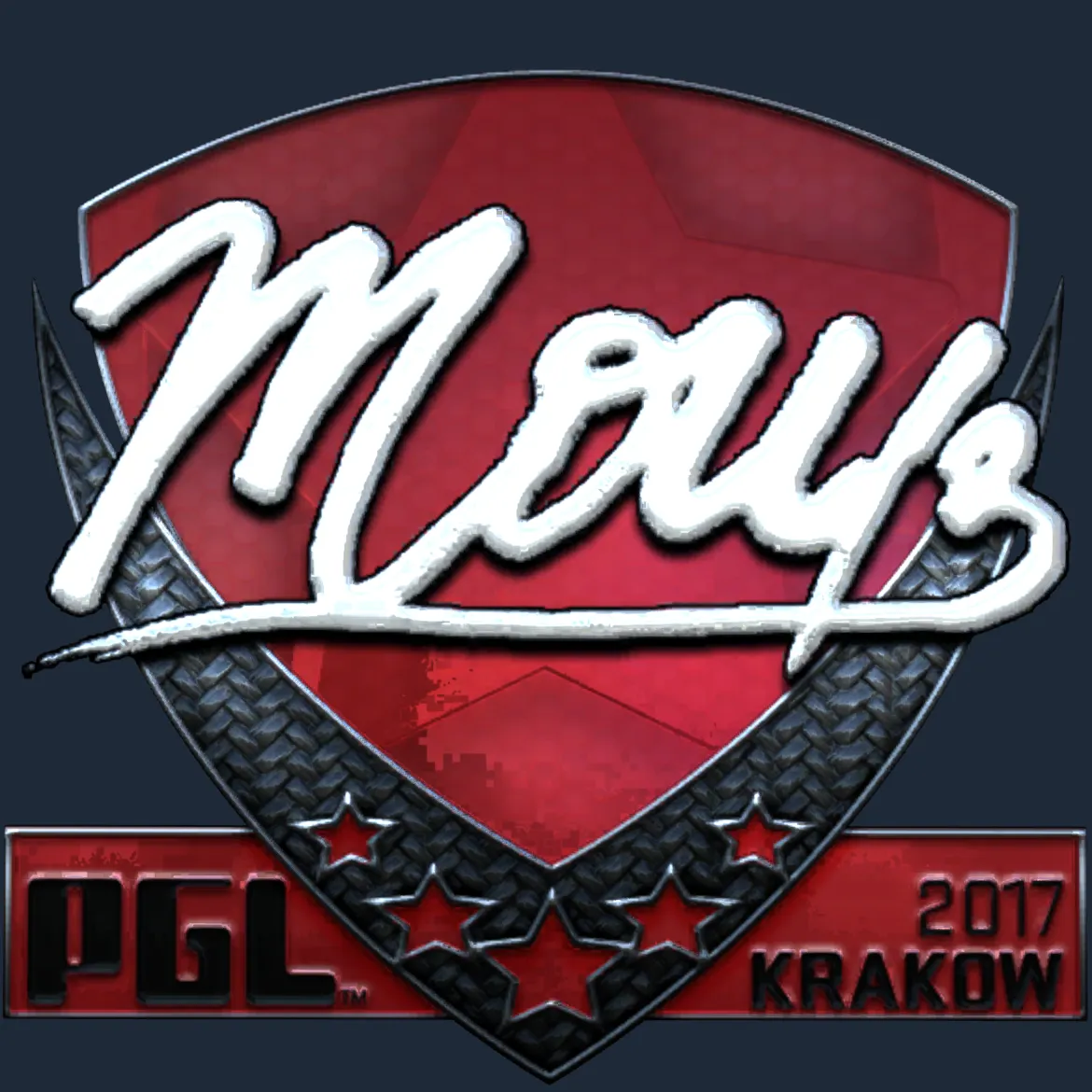 Sticker | mou (Foil) | Krakow 2017
