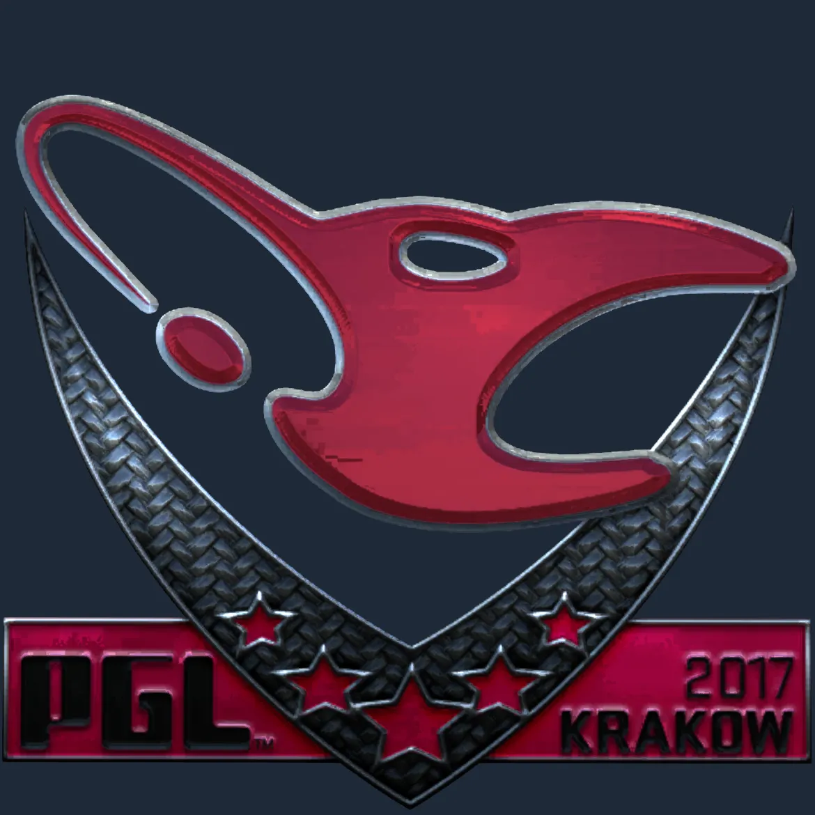 Sticker | mousesports (Foil) | Krakow 2017