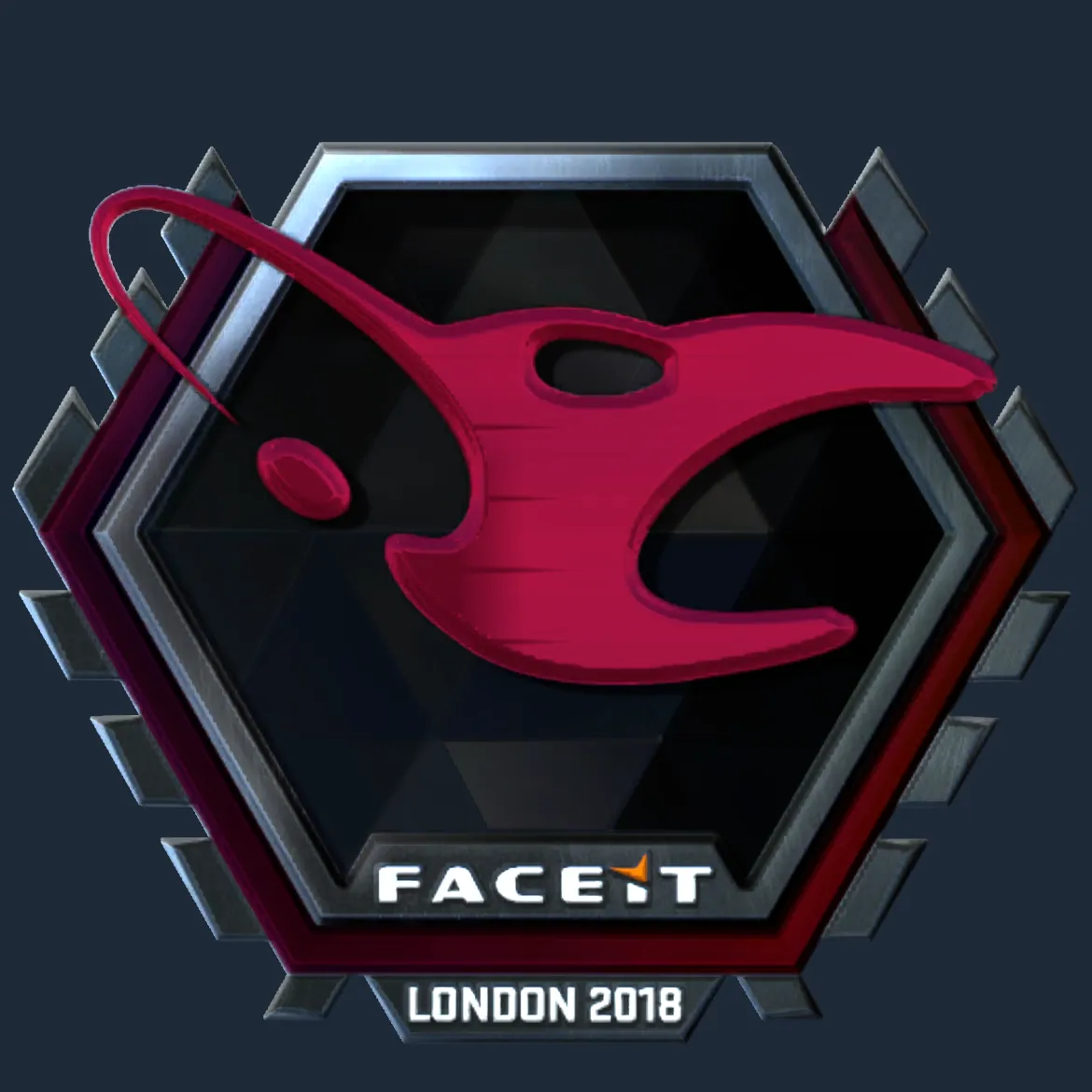 Sticker | mousesports (Foil) | London 2018