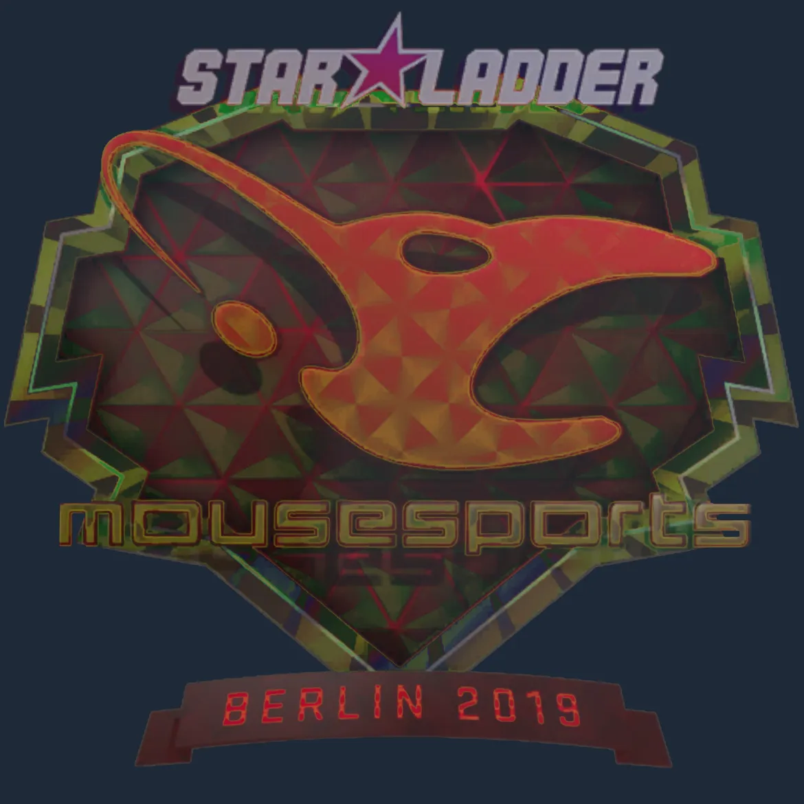 Sticker | mousesports (Holo) | Berlin 2019