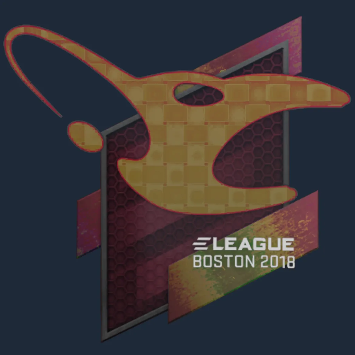 Sticker | mousesports (Holo) | Boston 2018