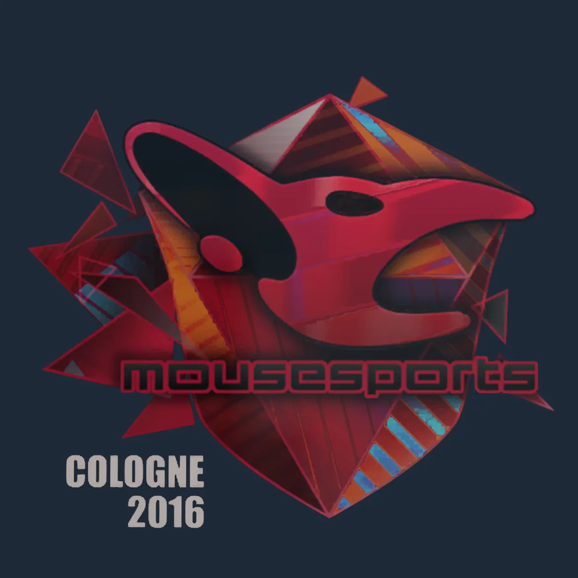Sticker | mousesports (Holo) | Cologne 2016
