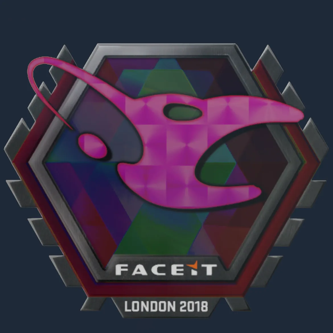 Sticker | mousesports (Holo) | London 2018