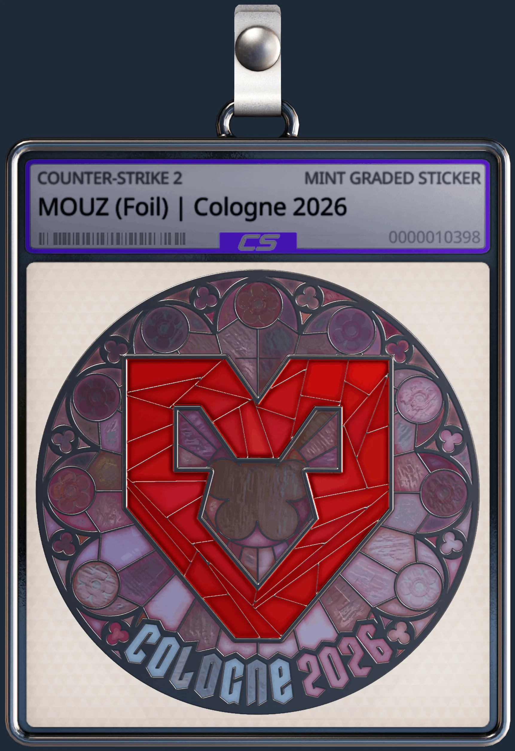 Sticker | MOUZ (Foil) | Cologne 2026