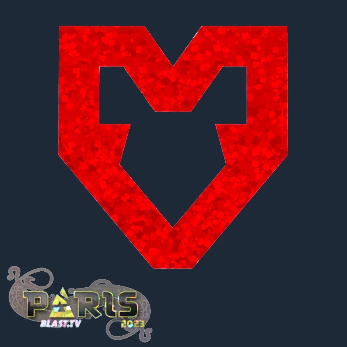 Sticker | MOUZ (Glitter) | Paris 2023
