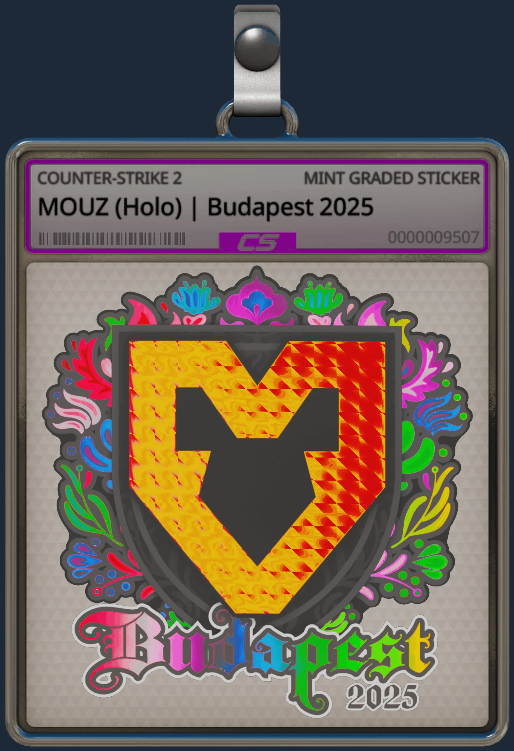 Sticker | MOUZ (Holo) | Budapest 2025