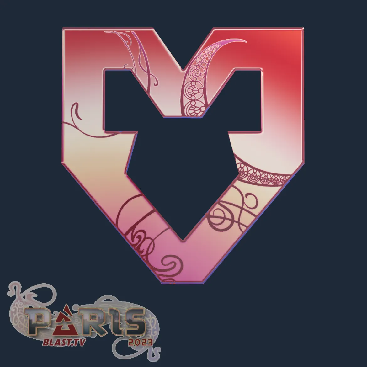 Sticker | MOUZ (Holo) | Paris 2023