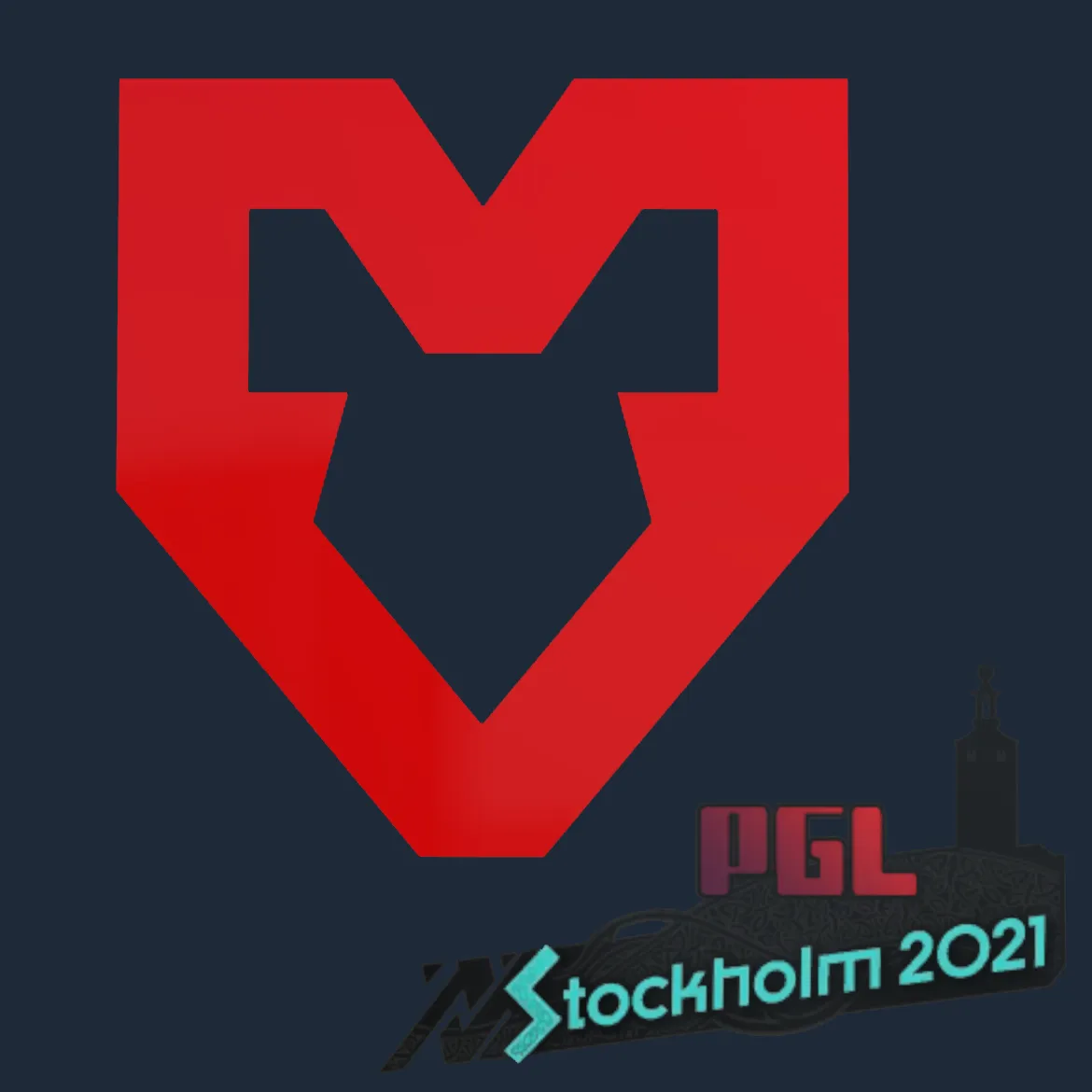 Sticker | MOUZ | Stockholm 2021