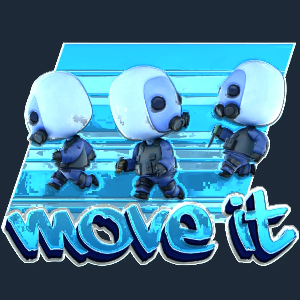 Sticker | Move It (Foil)