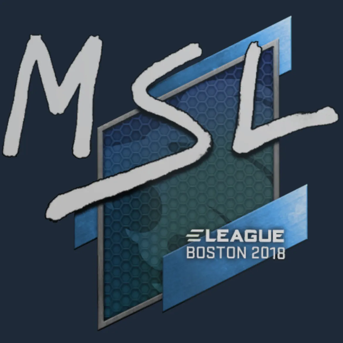 Sticker | MSL | Boston 2018